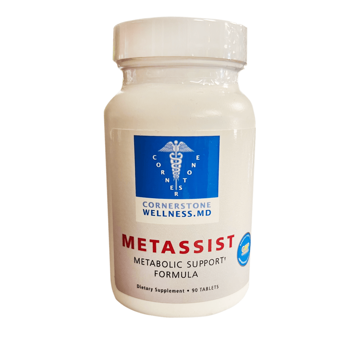 Metassist 90 tablet bottle
