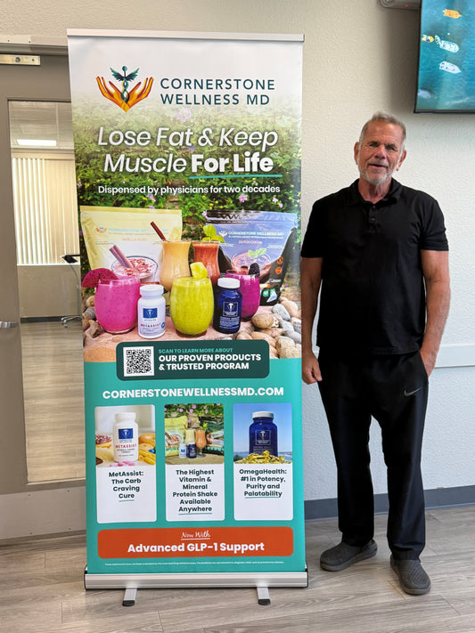 Cornerstone Wellness MD Retractable Banner